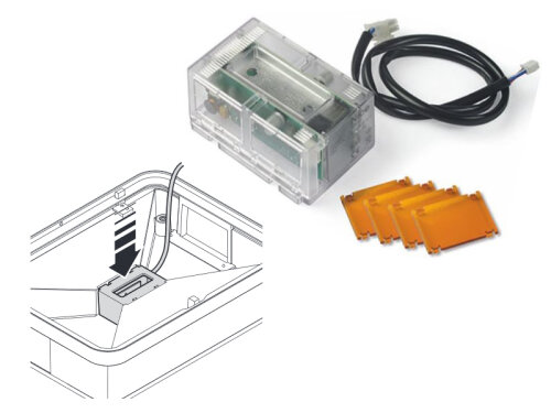 XBA7 - LED výstražná lampa do klobouku závor SBAR, MBAR a LBAR